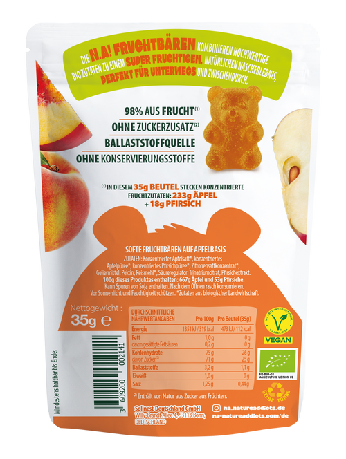 N.A! FRUITBEARS PEACH