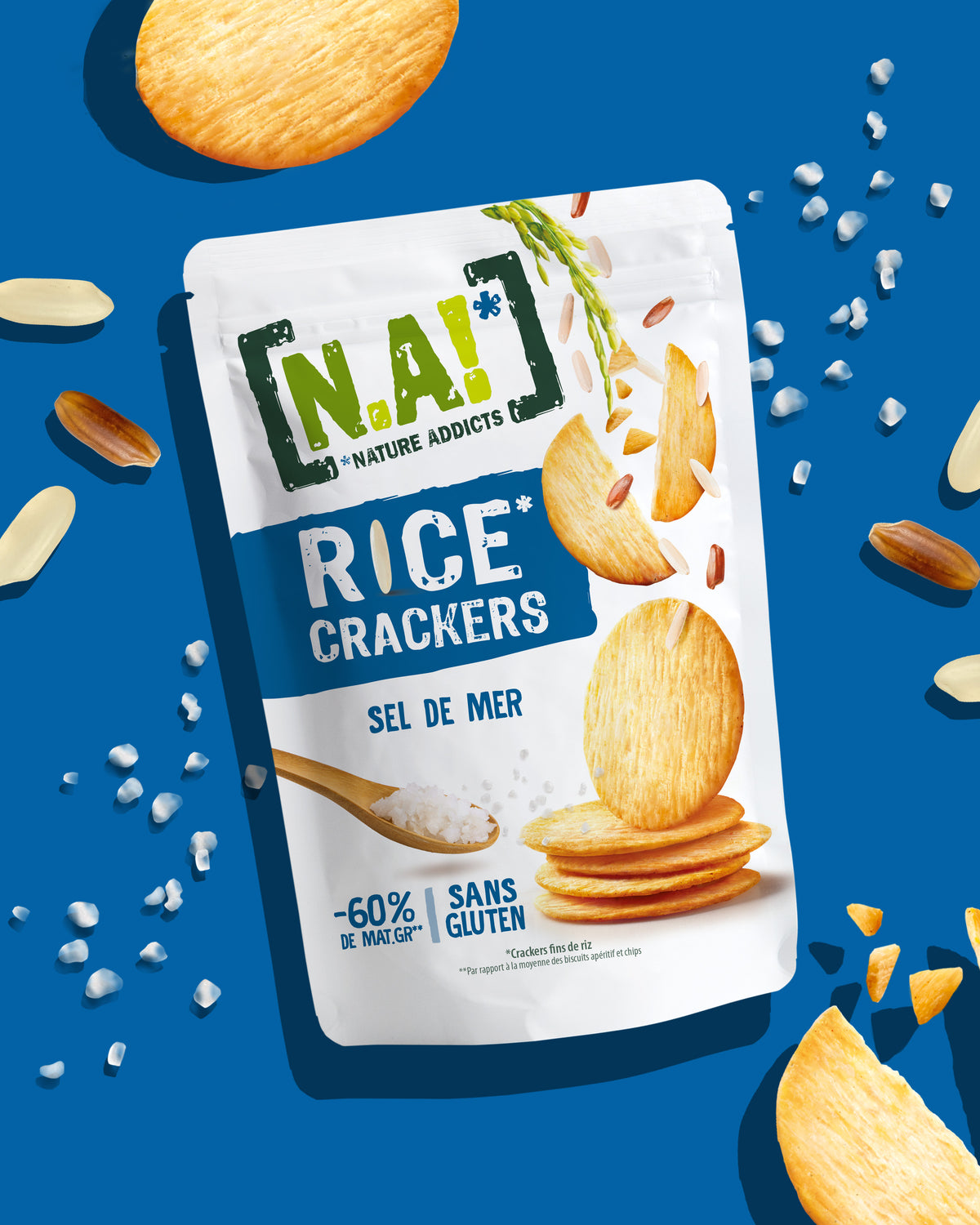 RICE CRAKERS SEL DE MER