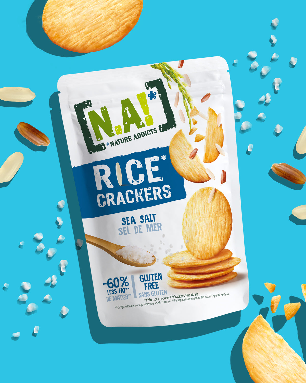 RICE CRACKERS SEA SALT