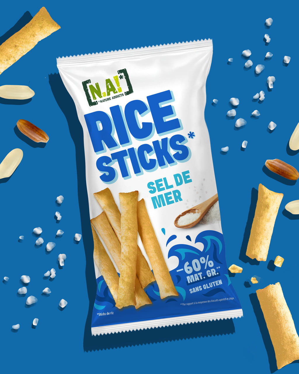 RICE STICKS SEL DE MER