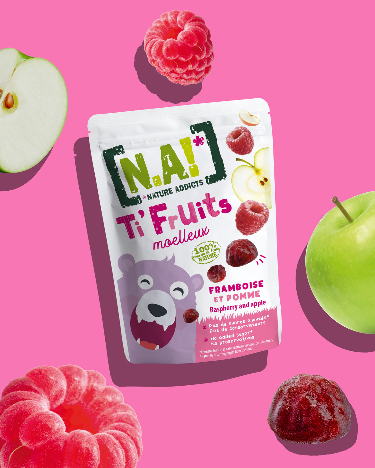 TI'FRUITS MOELLEUX RASPBERRY APPLE