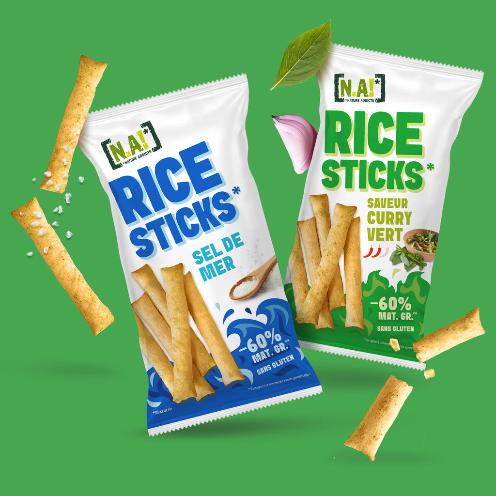 RICE STICKS SEL DE MER